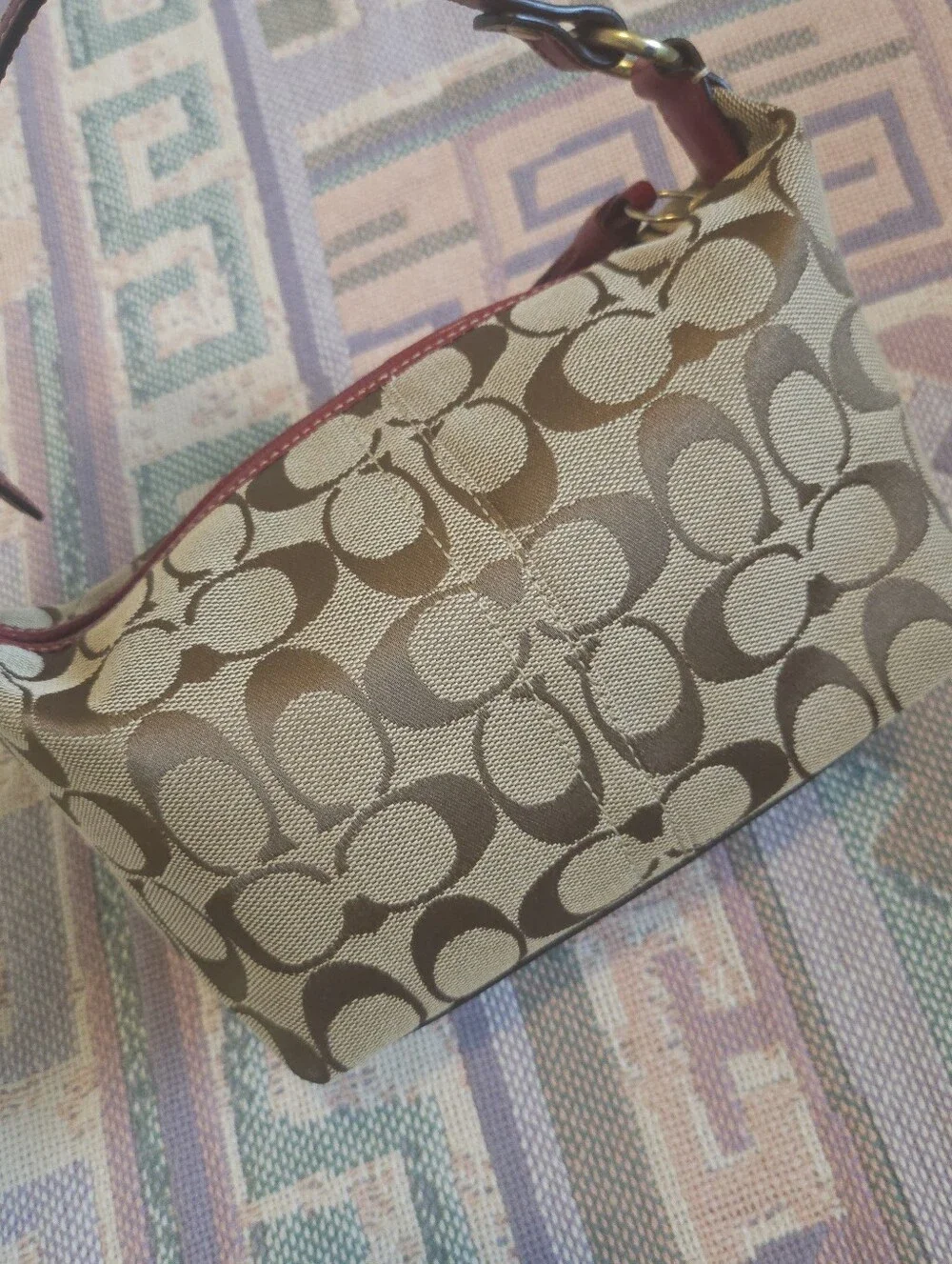 Vintage Coach Mini Hand Bag Y2K